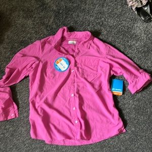 Columbia ladies large shirt nwt